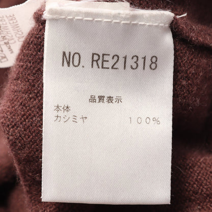 タートルネックネック ニット カシミヤ レッドブラウン ブルネロクチネリ トップス BRUNELLO CUCINELLI