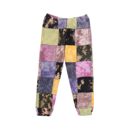 Patchwork Tie Dye パッチワーク スウェットパンツ コットン ブラック マルチカラー シュプリーム