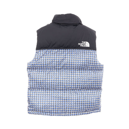 Supreme × THE NORTH FACE Studded Nuptse Vest ダウンベスト ナイロン ブルー ブラック オフホワイト シュプリーム