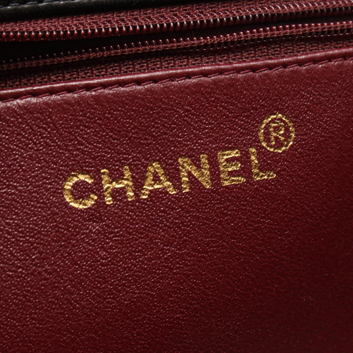 マトラッセ チェーンショルダーバッグ ラムスキン ブラック ゴールド金具 シャネル
