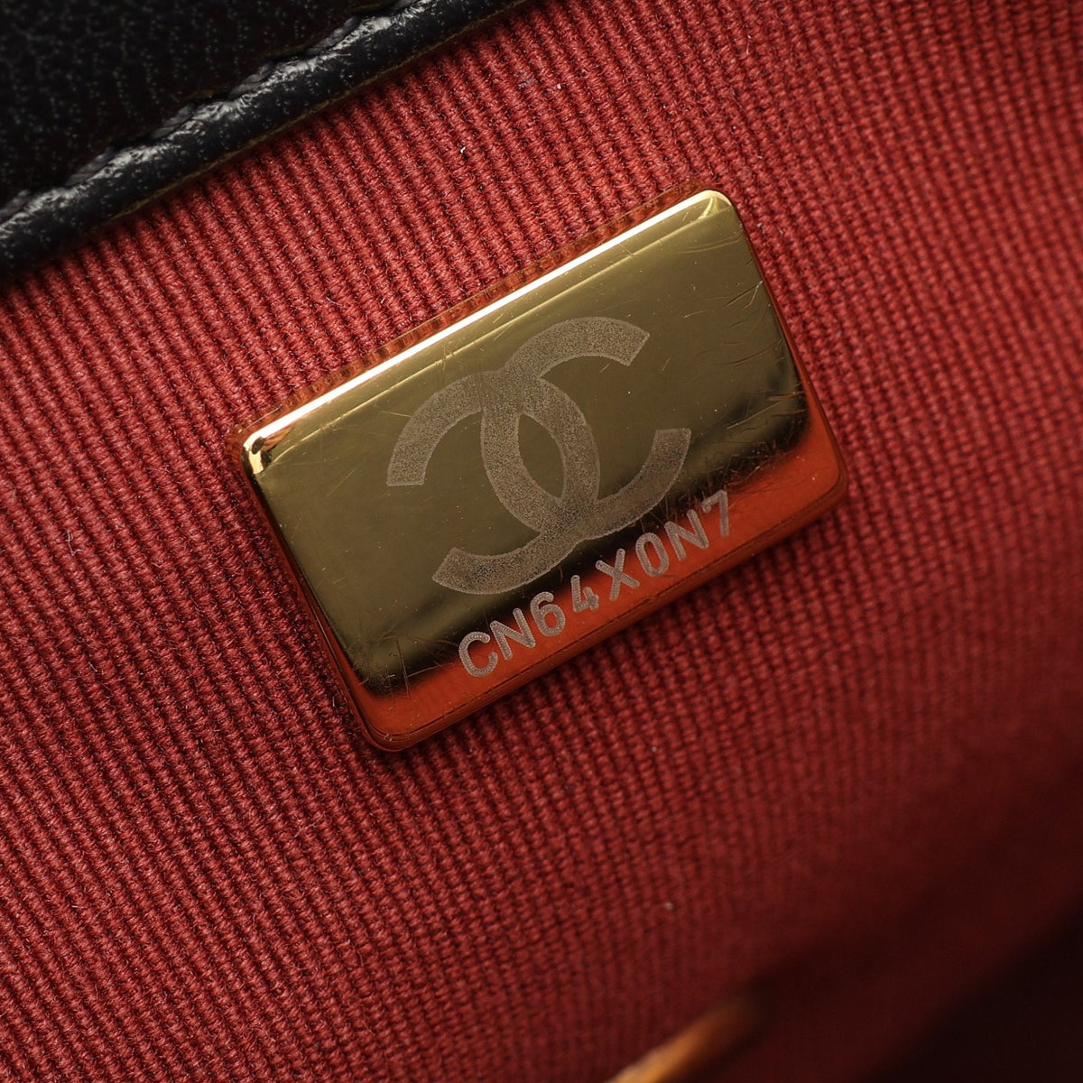 マトラッセ 2WAY チェーンショルダーバッグ ラムスキン ブラック ゴールド金具 シャネル