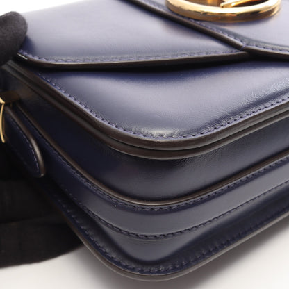 LV PONT 9 LVポンヌフ ブルーニュイ ショルダーバッグ レザー ネイビー ルイヴィトン
