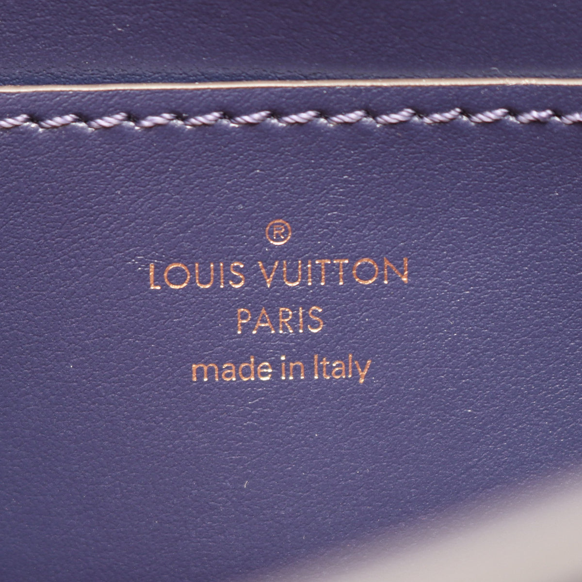 LV PONT 9 LVポンヌフ ブルーニュイ ショルダーバッグ レザー ネイビー ルイヴィトン