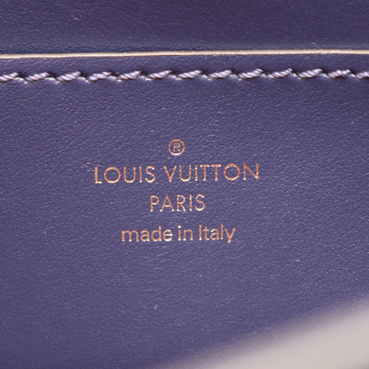 LV PONT 9 LVポンヌフ ブルーニュイ ショルダーバッグ レザー ネイビー ルイヴィトン