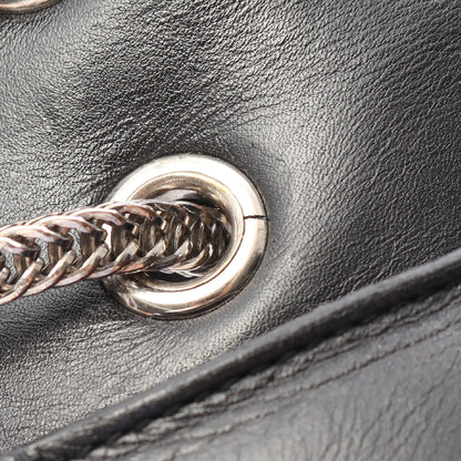 ベティ スタッズ チェーンショルダーバッグ レザー ブラック サンローランパリ