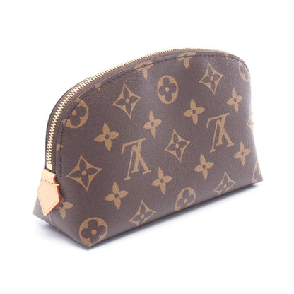 LV × TM ポシェット コスメティックPM モノグラムチェリー ポーチ PVC レザー ブラウン レッド マルチカラー ルイヴィトン