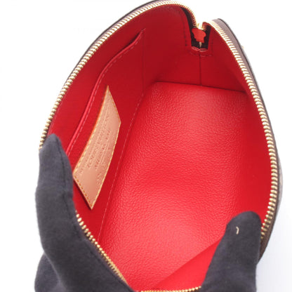 LV × TM ポシェット コスメティックPM モノグラムチェリー ポーチ PVC レザー ブラウン レッド マルチカラー ルイヴィトン