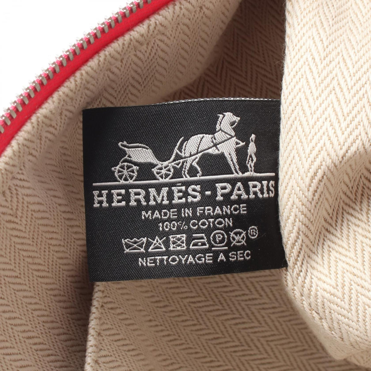 ブリッドアブラックPM ハイビスカス ハンドバッグ キャンバス ピンク ボルドー オレンジ シルバー金具 エルメス