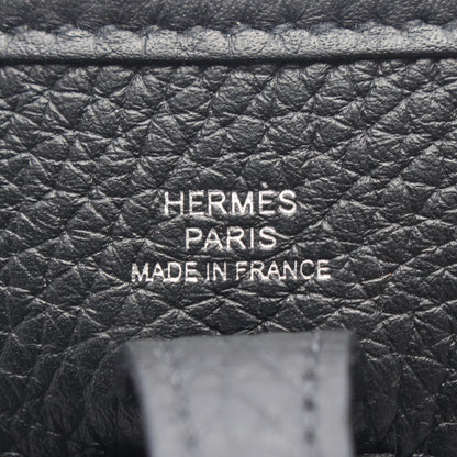 エヴリンTPM ショルダーバッグ トリヨンクレマンス ブラック シルバー金具 K刻印 エルメス