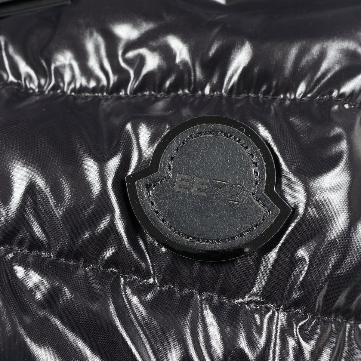 MONCLER X EDWARD ENNINFUL EE72 KNUT ダウンジャケット ナイロン ブラック モンクレール