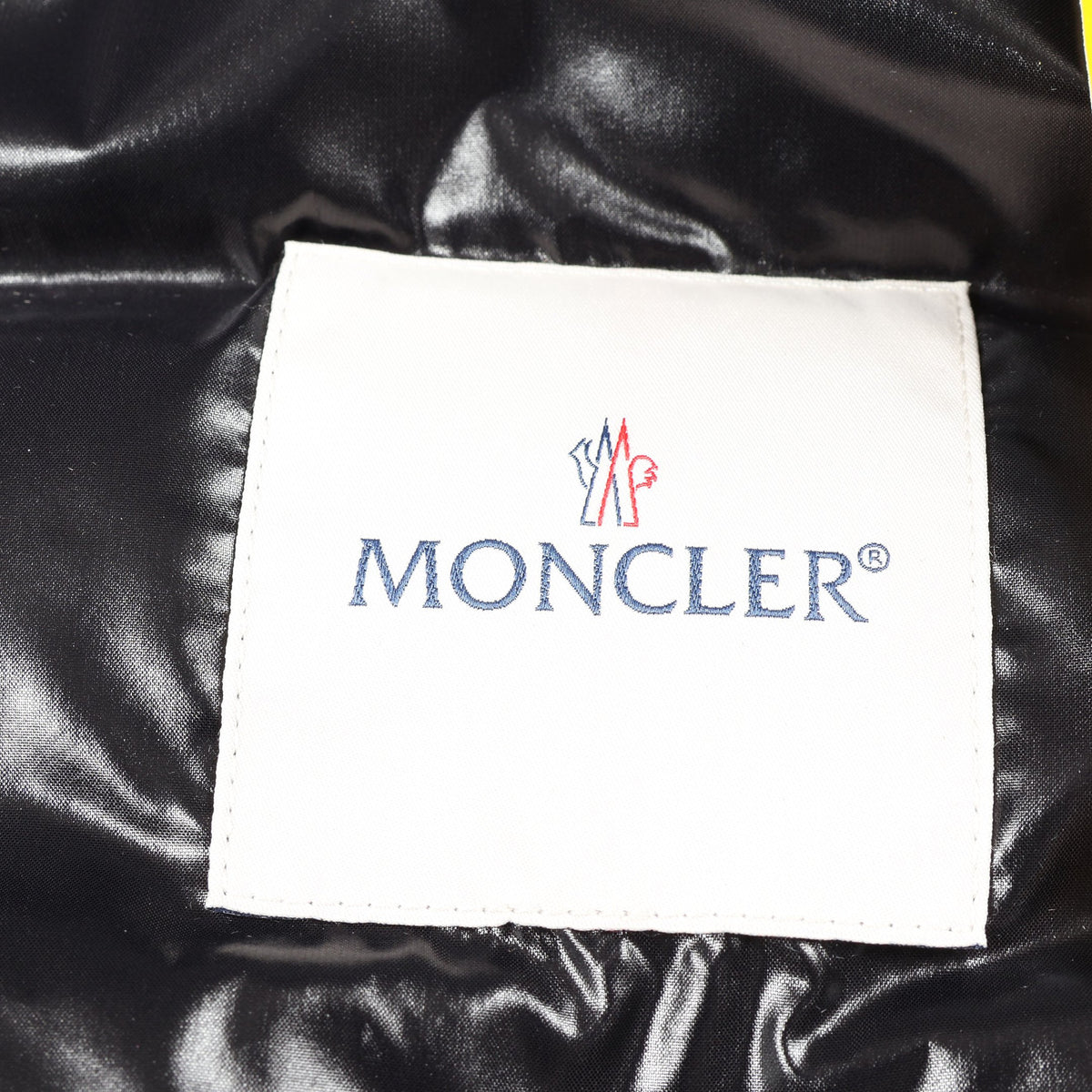 MONCLER X EDWARD ENNINFUL EE72 KNUT ダウンジャケット ナイロン ブラック モンクレール