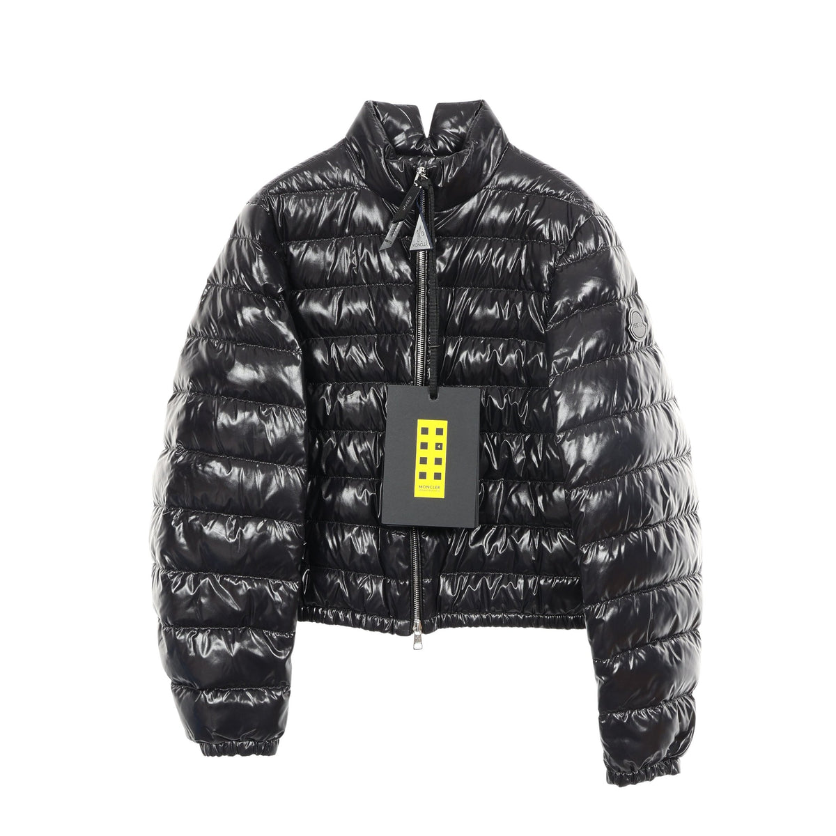MONCLER X EDWARD ENNINFUL EE72 KNUT ダウンジャケット ナイロン ブラック モンクレール