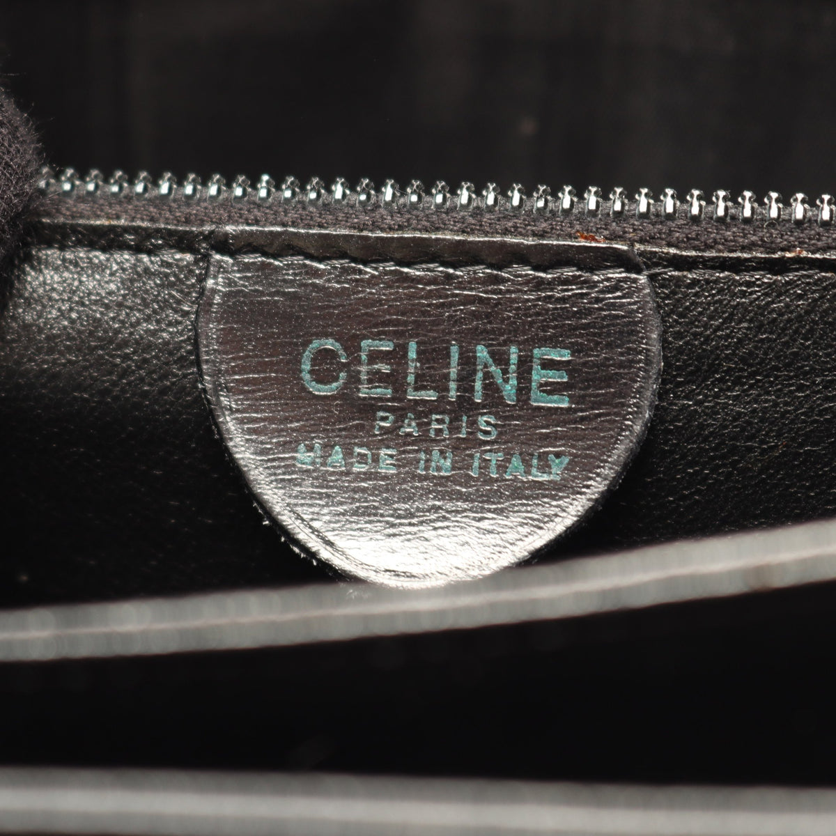 ホースキャリッジ ショルダーバッグ レザー ブラック セリーヌ バッグ CELINE