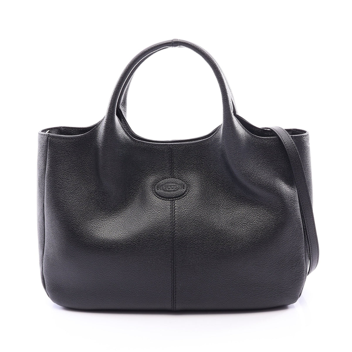 ALH ショッピングトート 2WAY ハンドバッグ トートバッグ レザー ブラック トッズ バッグ TOD'S