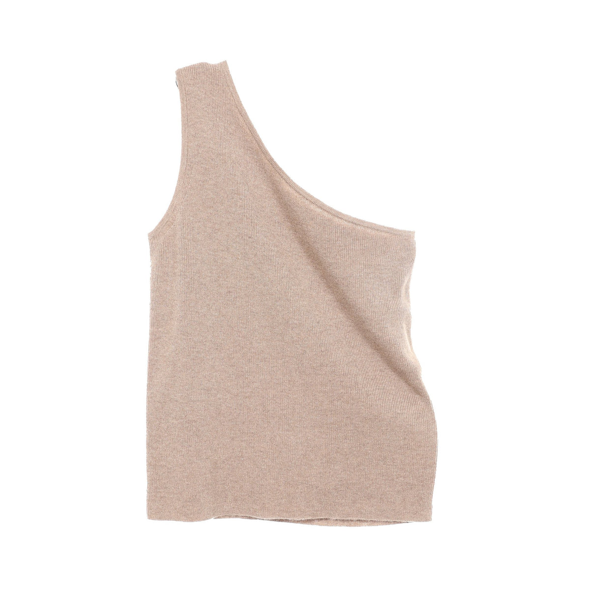 ワンショルダー ニット ウール カシミヤ ブラウン マックスマーラ トップス Max Mara