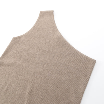 ワンショルダー ニット ウール カシミヤ ブラウン マックスマーラ トップス Max Mara