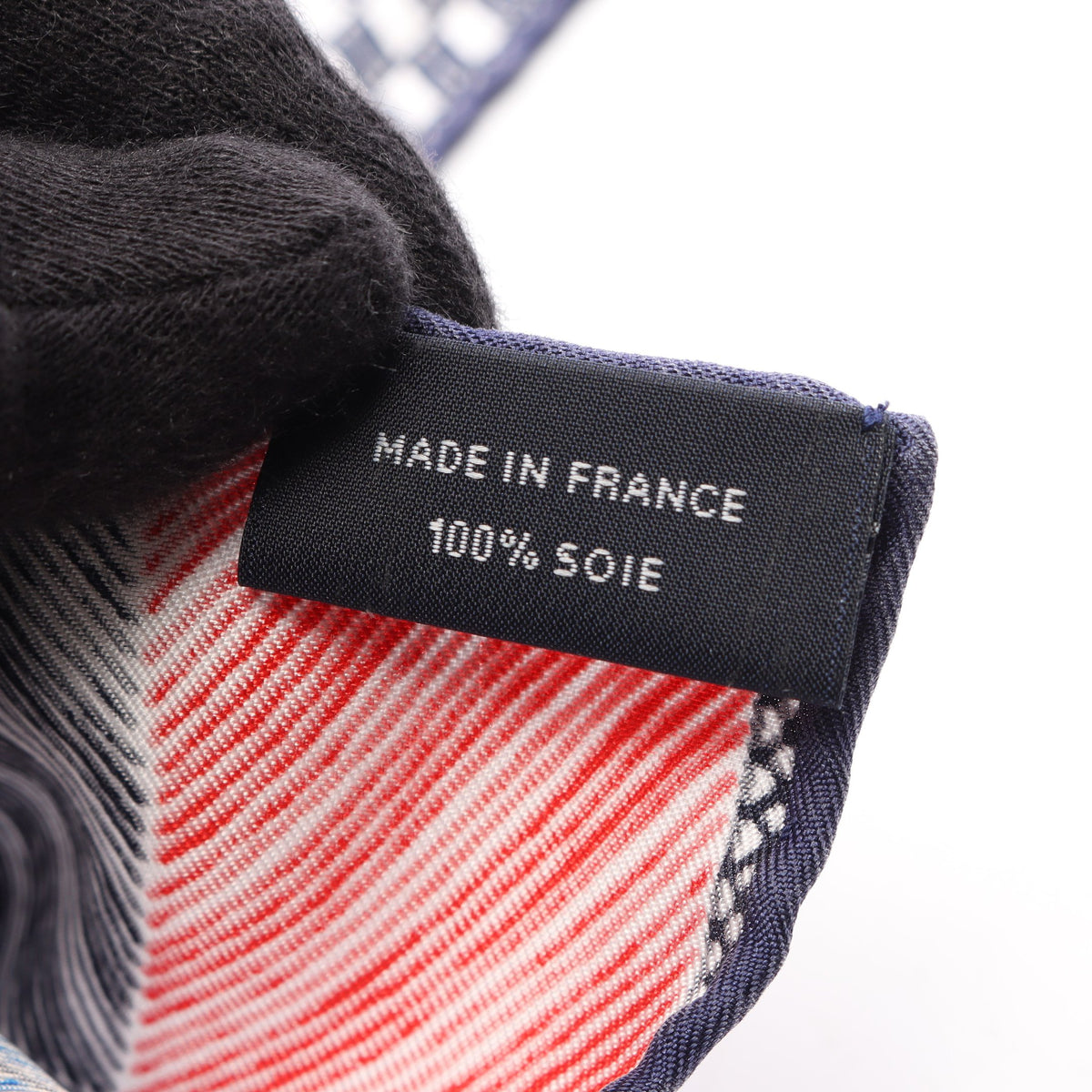 カレ90 FAVORi DU FAUBOURG スカーフ シルク ネイビー マルチカラー エルメス