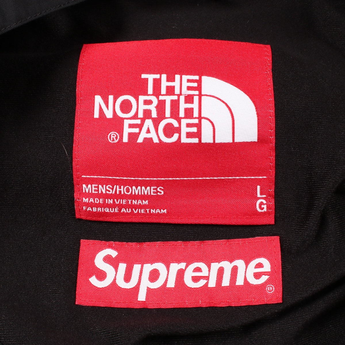 THE NORTH FACE × Supreme Mountain Jacket フード付き マウンテンパーカー ナイロン ブラック ザノースフェイス