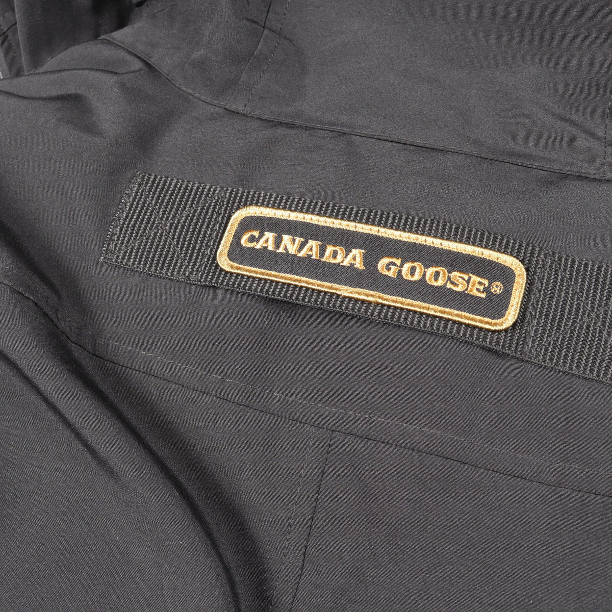 CHATEAU PARKA シャトーパーカー フード付き ダウンジャケット コットン ブラック カナダグース