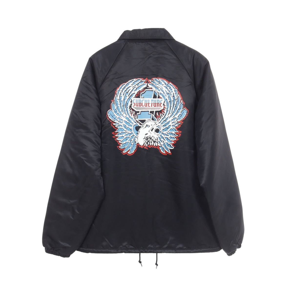 NO.1 EAGLE COACHES JACKET ジャケット ナイロン ブラック サブカルチャー