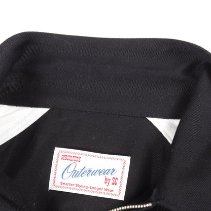 TWO-TONE CLOTH JACKET ジャケット コットン ブラック ホワイト サブカルチャー