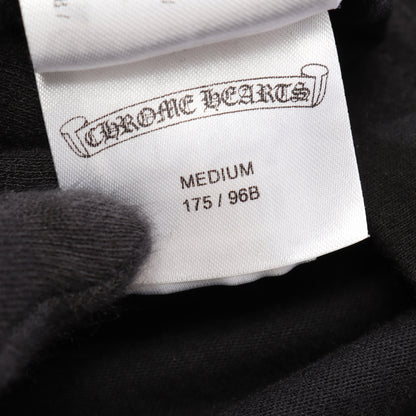 セメタリークロス 総柄 ホースシュー バックロゴ 長袖Tシャツ コットン ブラック クロムハーツ