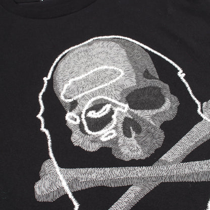 A BATHING APE × mastermind 半袖Tシャツ コットン ブラック アベイシングエイプベイプ