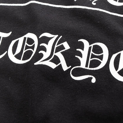 東京限定 バックプリント ポケット付き 半袖Tシャツ コットン ブラック クロムハーツ