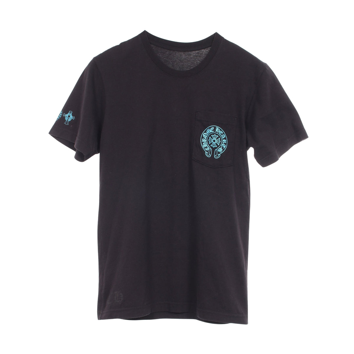 3 Cemetery Cross Logo S/S T-Shirt ホースシュー 半袖Tシャツ コットン ブラック クロムハーツ