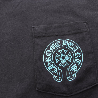 3 Cemetery Cross Logo S/S T-Shirt ホースシュー 半袖Tシャツ コットン ブラック クロムハーツ