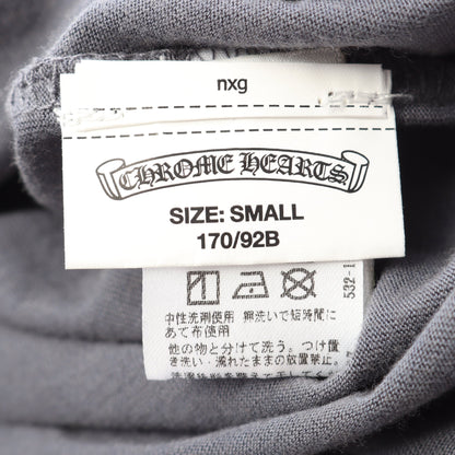 ホースシュー バックロゴ 半袖Tシャツ コットン レーヨン グレー クロムハーツ