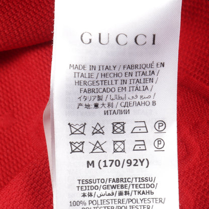 GGジャガード ハーフジップ バルーンスリーブ ワンピース レッド グッチ