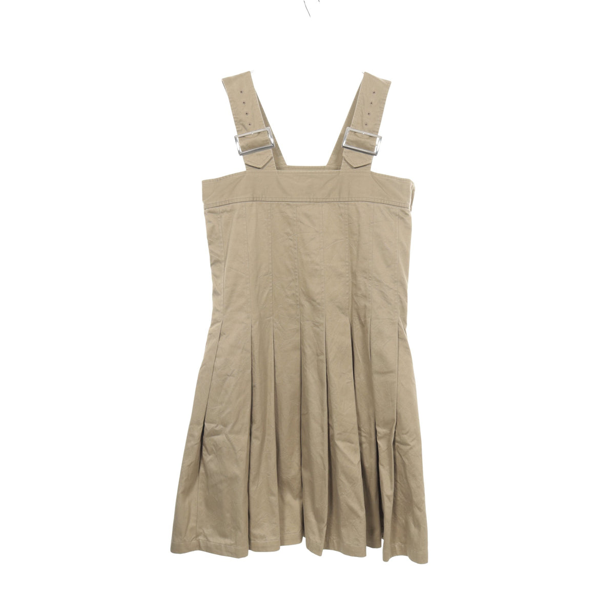 プリーツ サロペット ワンピース コットン カーキベージュ コムデギャルソンコムデギャルソン ワンピース Comme des Garcons Comme des Garcons