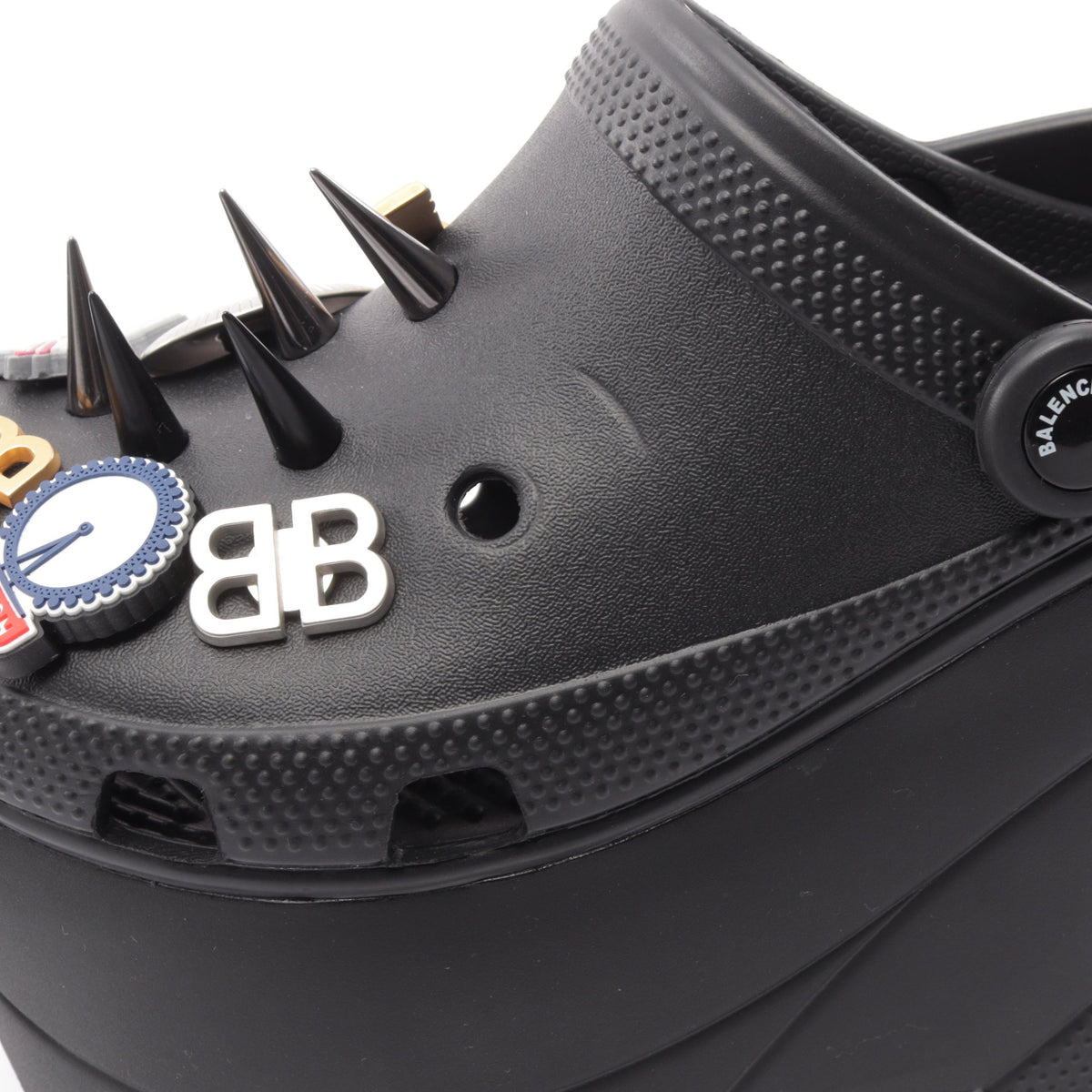 BALENCIAGA × crocs The Foam サンダル ラバー ブラック バレンシアガ