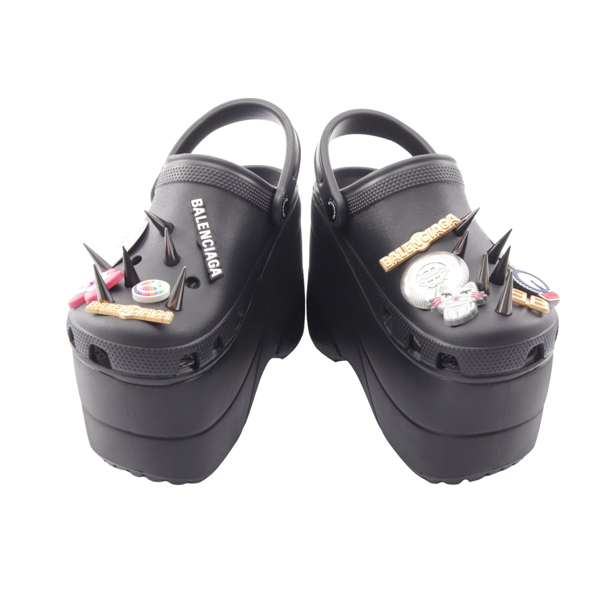 BALENCIAGA × crocs The Foam サンダル ラバー ブラック バレンシアガ