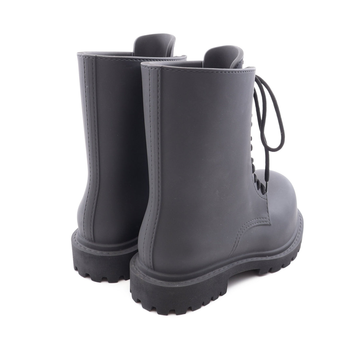 STEROID BOOTS ステロイドブーツ ブーツ ラバー ブラック バレンシアガ