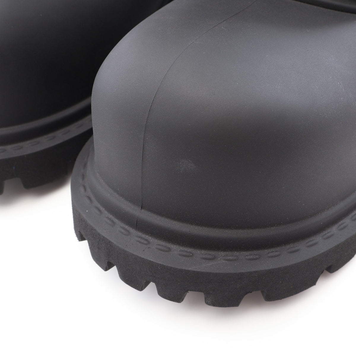 STEROID BOOTS ステロイドブーツ ブーツ ラバー ブラック バレンシアガ