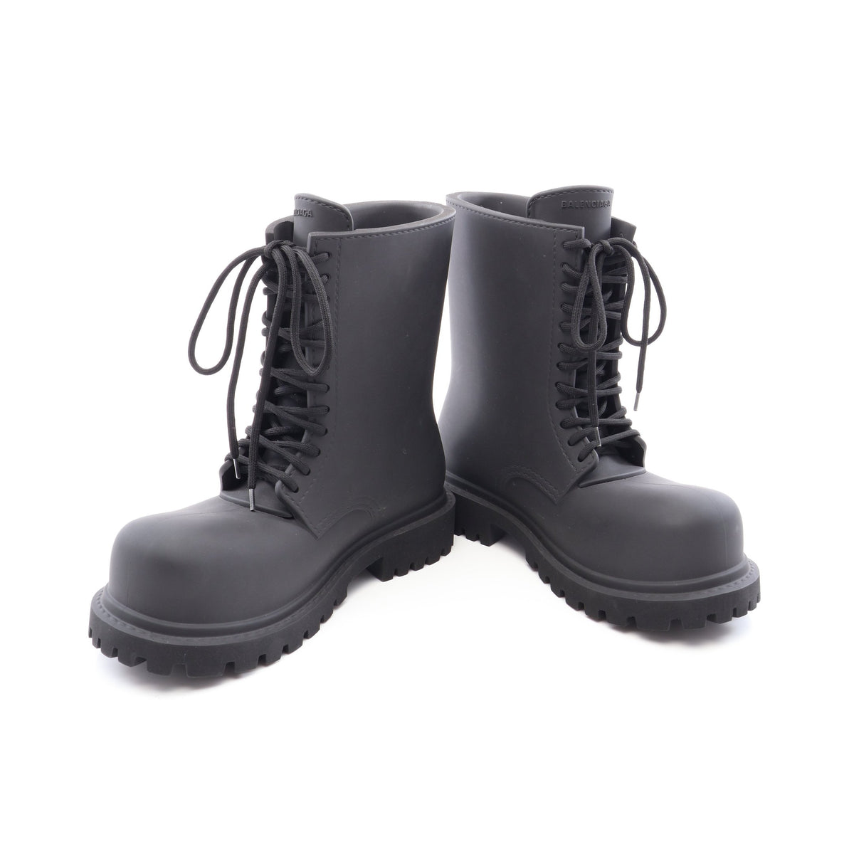 STEROID BOOTS ステロイドブーツ ブーツ ラバー ブラック バレンシアガ