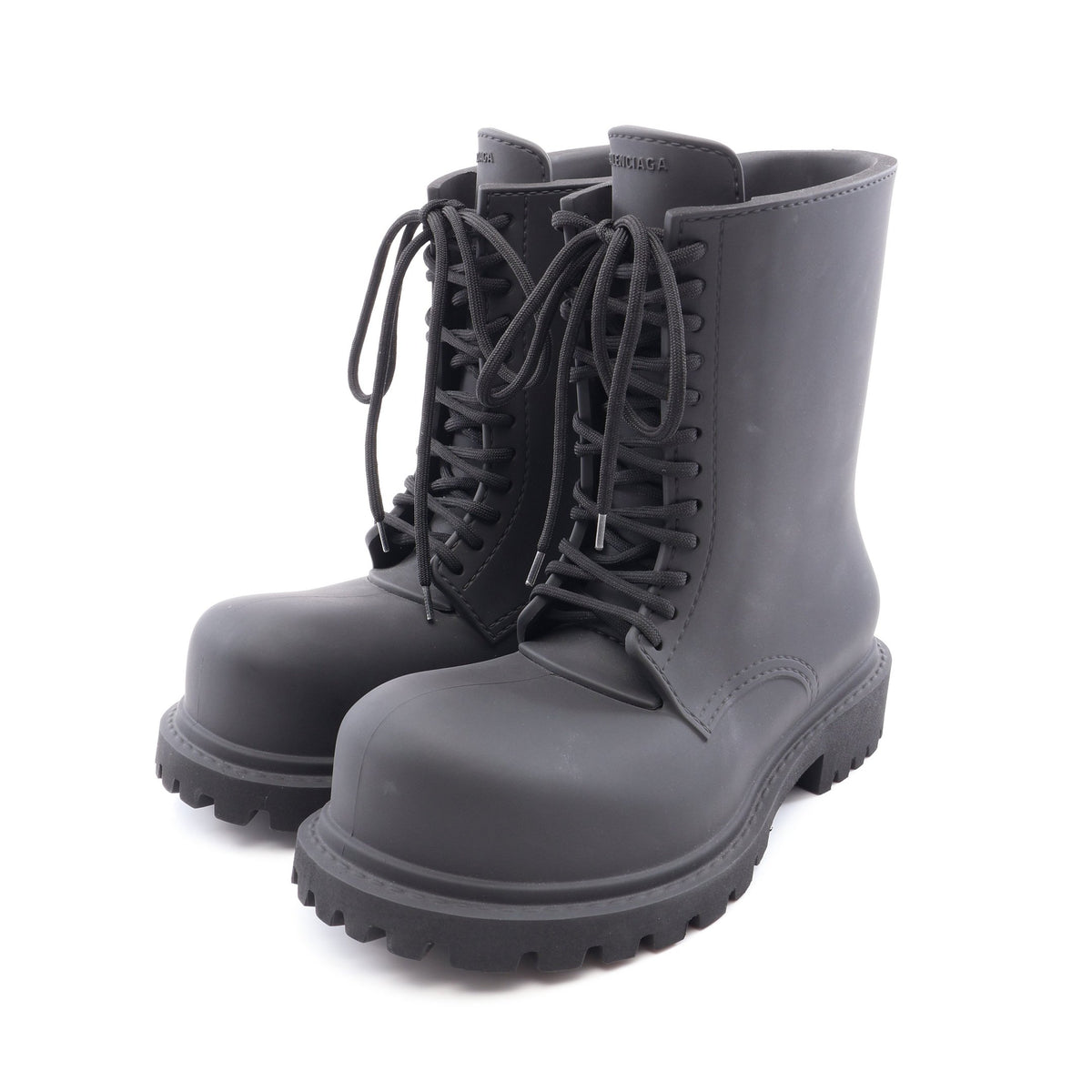 STEROID BOOTS ステロイドブーツ ブーツ ラバー ブラック バレンシアガ