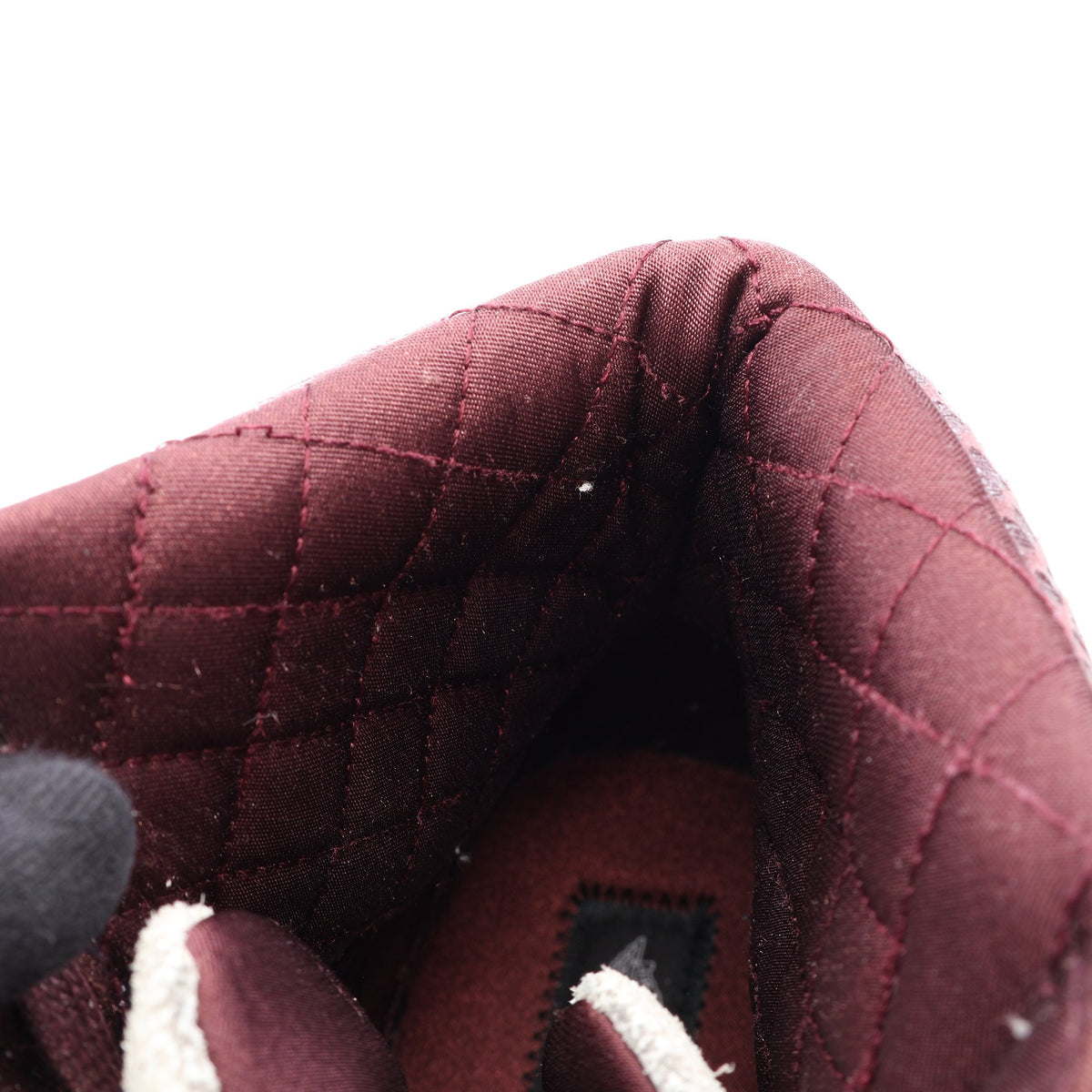 NIKE × A Ma Maniére AIR JORDAN 1 RETRO HIGH OG SP ヴィンテージ加工 ハイカットスニーカー スエード オフホワイト バーガンディ ナイキ