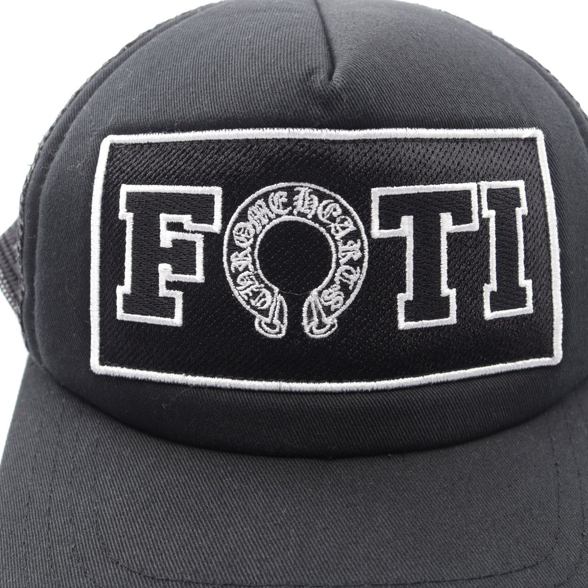 FOTI ホースシュー トラッカー キャップ コットン ブラック クロムハーツ