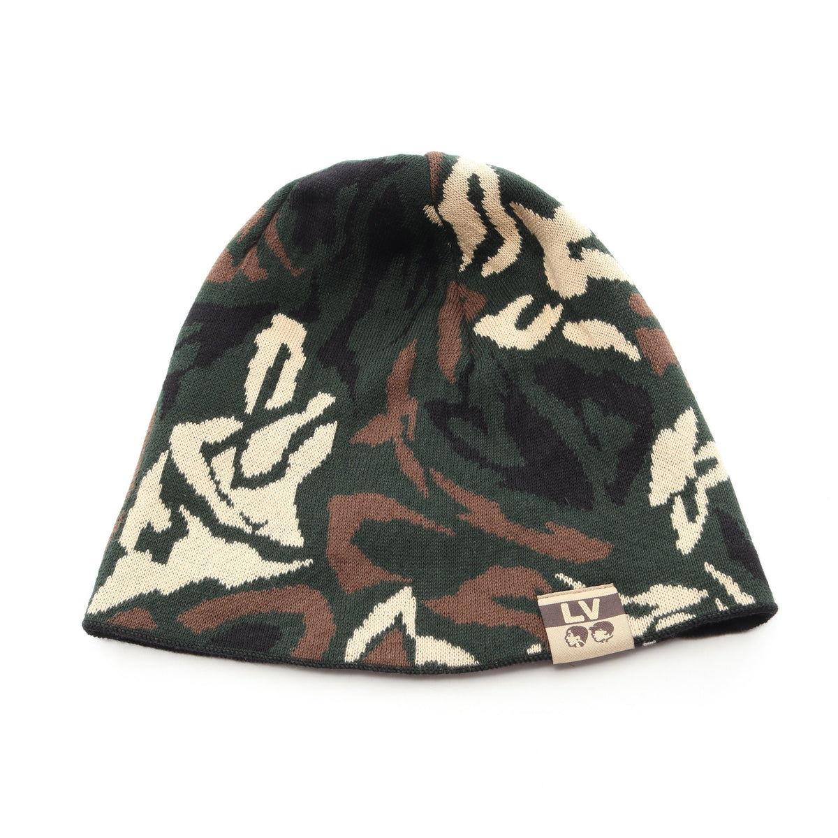 LOUIS VUITTON × NIGO LVフィット スクリブル リバーシブル ビーニー コットン ブラック マルチカラー ルイヴィトン