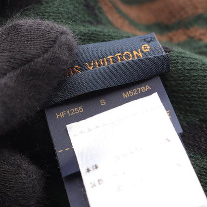 LOUIS VUITTON × NIGO LVフィット スクリブル リバーシブル ビーニー コットン ブラック マルチカラー ルイヴィトン
