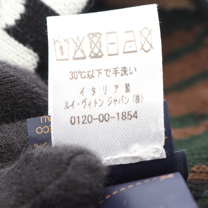 LOUIS VUITTON × NIGO LVフィット スクリブル リバーシブル ビーニー コットン ブラック マルチカラー ルイヴィトン