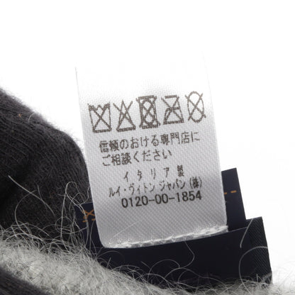 LVフラフィー バケット ハット ナイロン モヘヤ ウール グレー ルイヴィトン