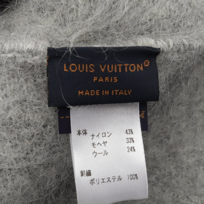 LVフラフィー バケット ハット ナイロン モヘヤ ウール グレー ルイヴィトン