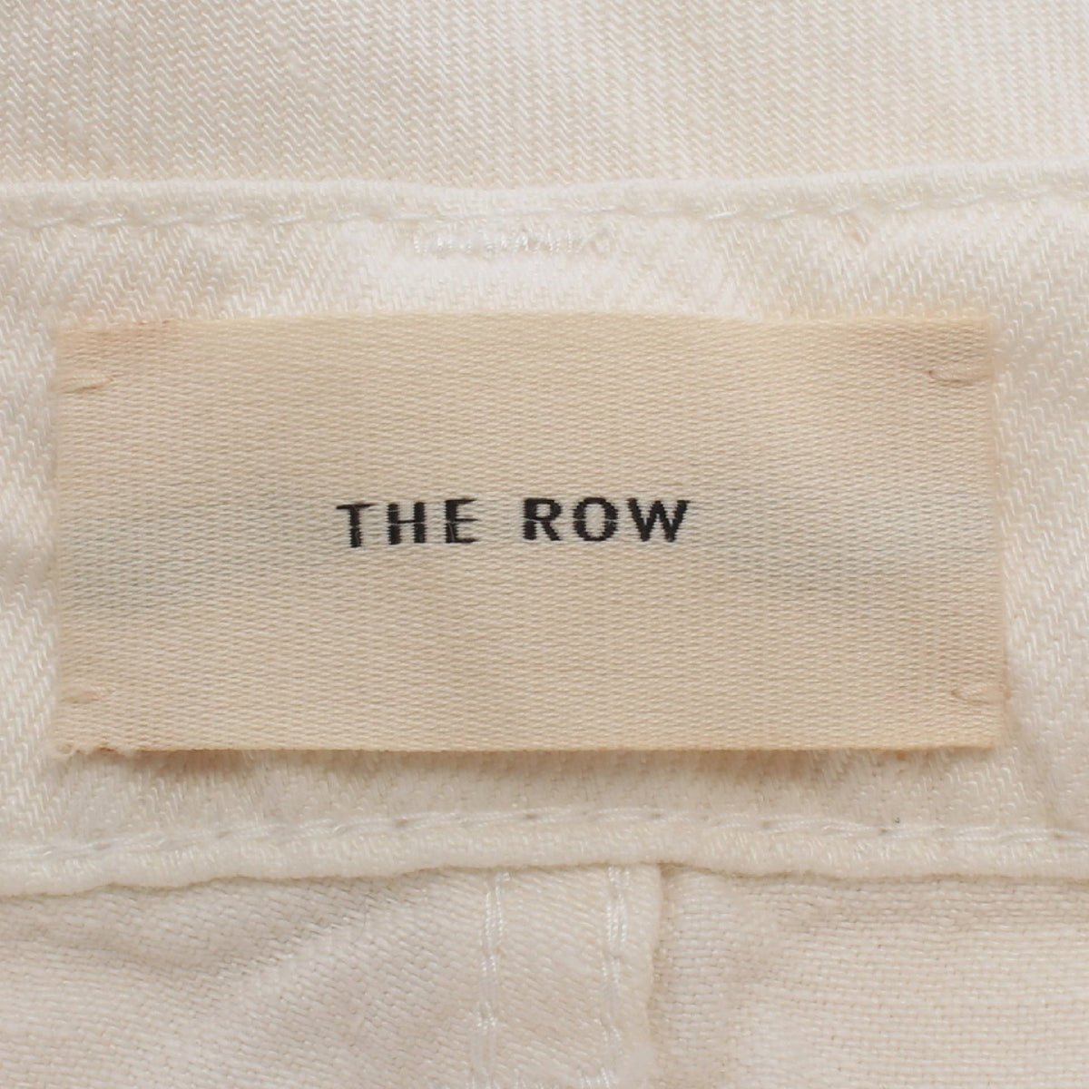 デニムパンツ リネン ホワイト ザロウ ボトムス THE ROW