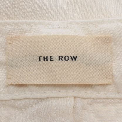 デニムパンツ リネン ホワイト ザロウ ボトムス THE ROW