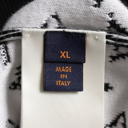 モノグラムグラディエント フーディ プルオーバーパーカー コットン ブラック ルイヴィトン トップス LOUIS VUITTON