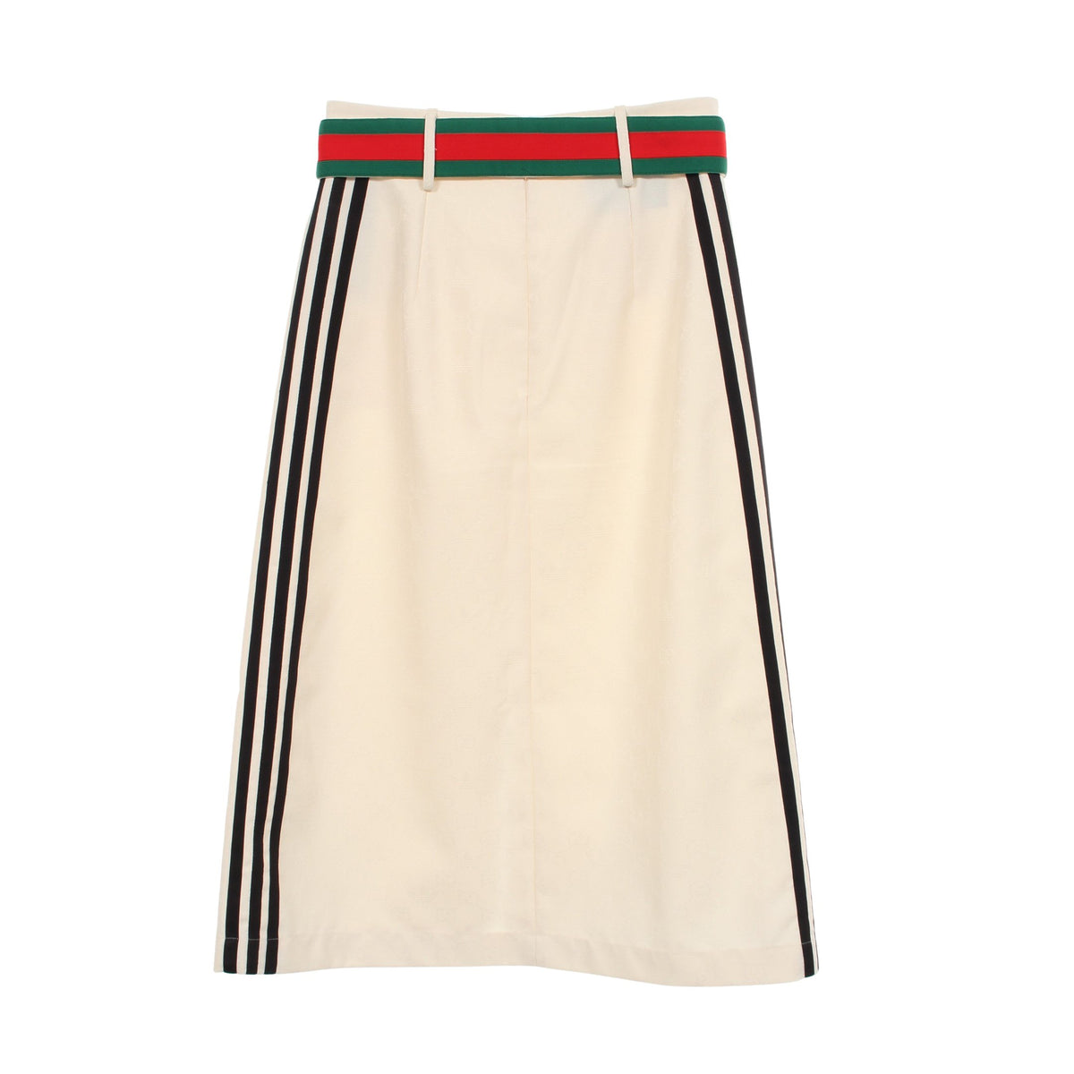 GUCCI × adidas GG トレフォイル スカート アイボリー グッチ ボトムス GUCCI